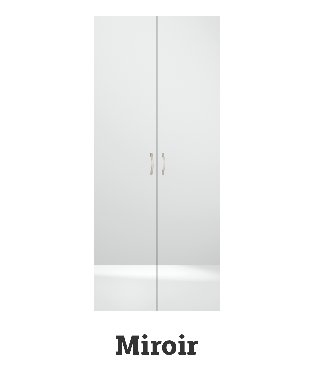 Les portes battantes miroir Les portes battantes miroir