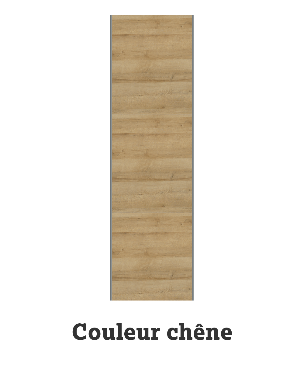 Les portes coulissantes couleur chêne Les portes coulissantes couleur chêne