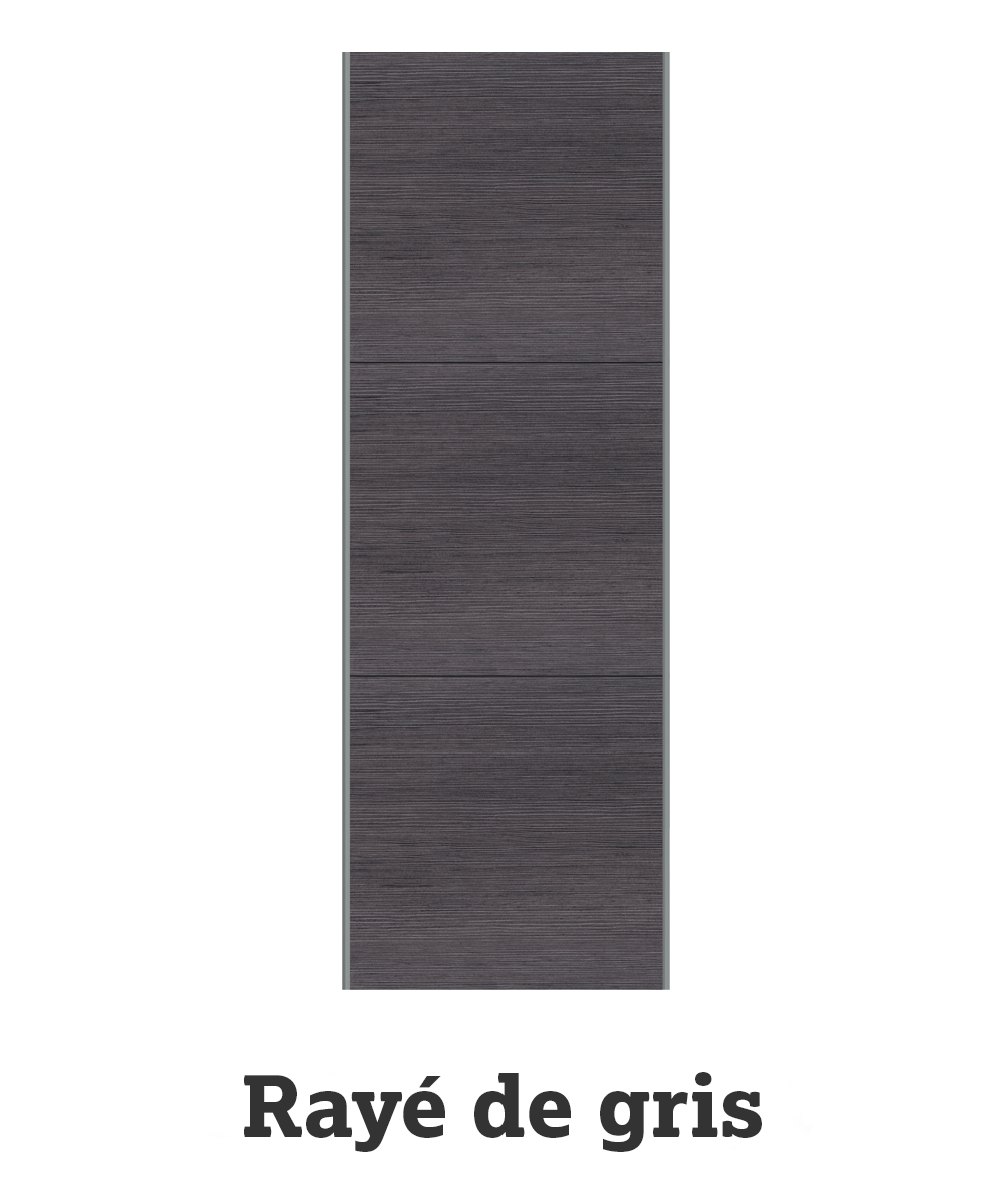 Les portes coulissantes grijs gestreept Les portes coulissantes grijs gestreept