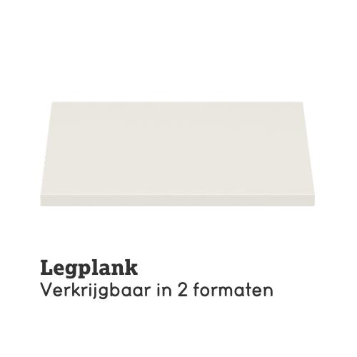 Legplank voor STOCK kast Legplank voor STOCK kast