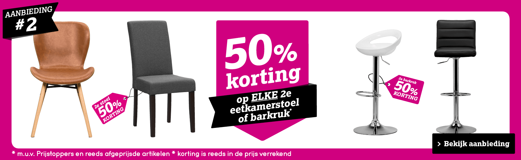 50% korting
