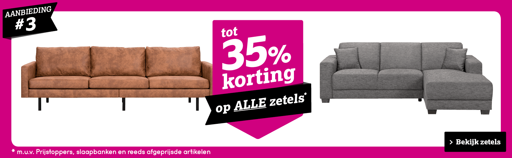 tot 35% korting