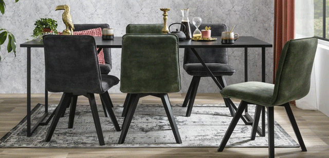 Vloerkleed voor eettafel