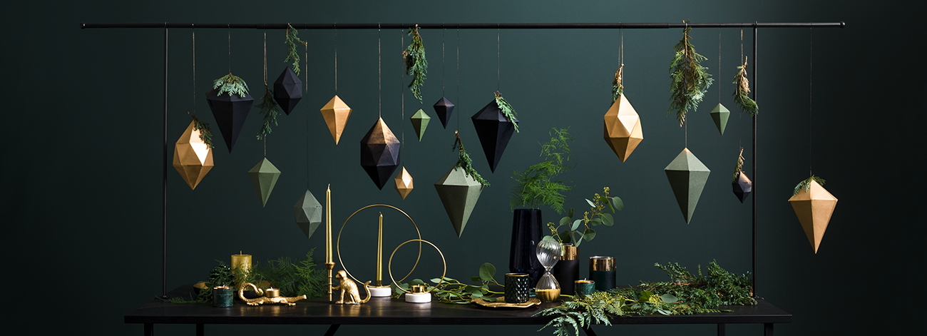 Kersttafel met tafelklem Ton