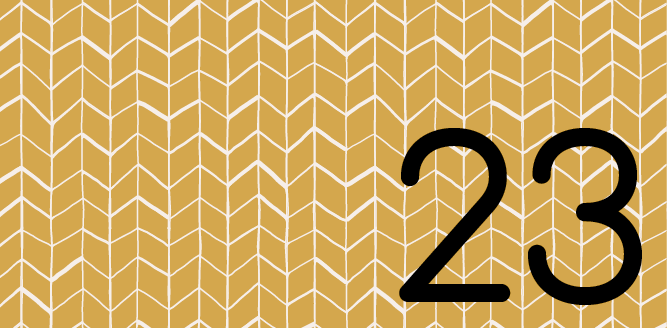 Adventskalender 23 december