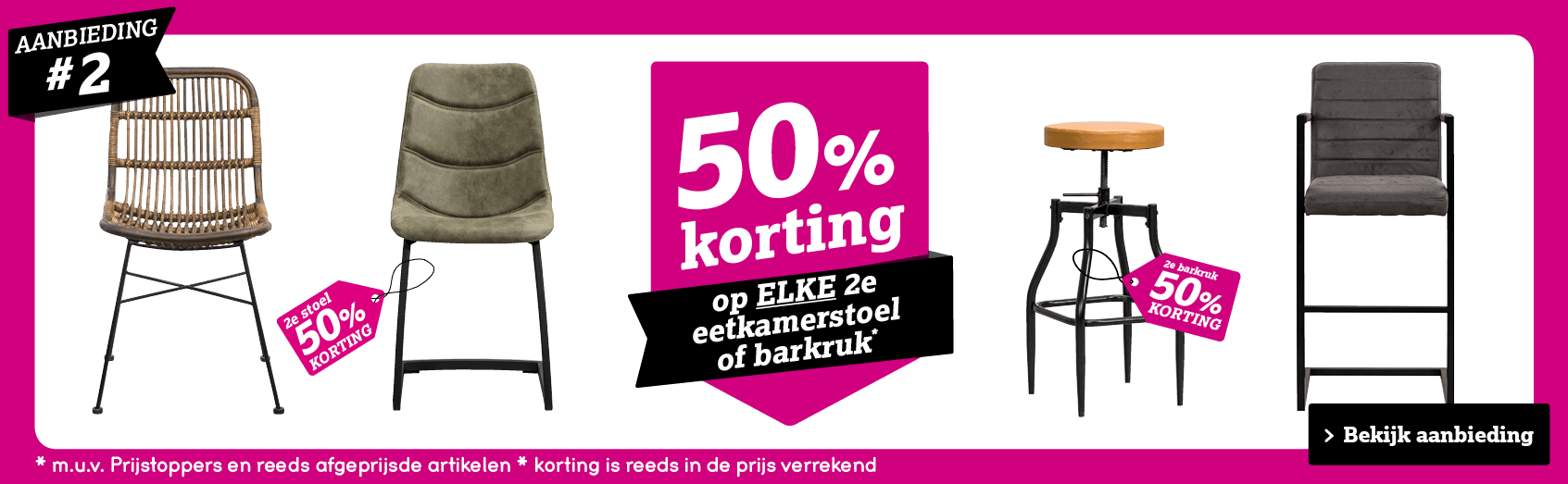 50% korting