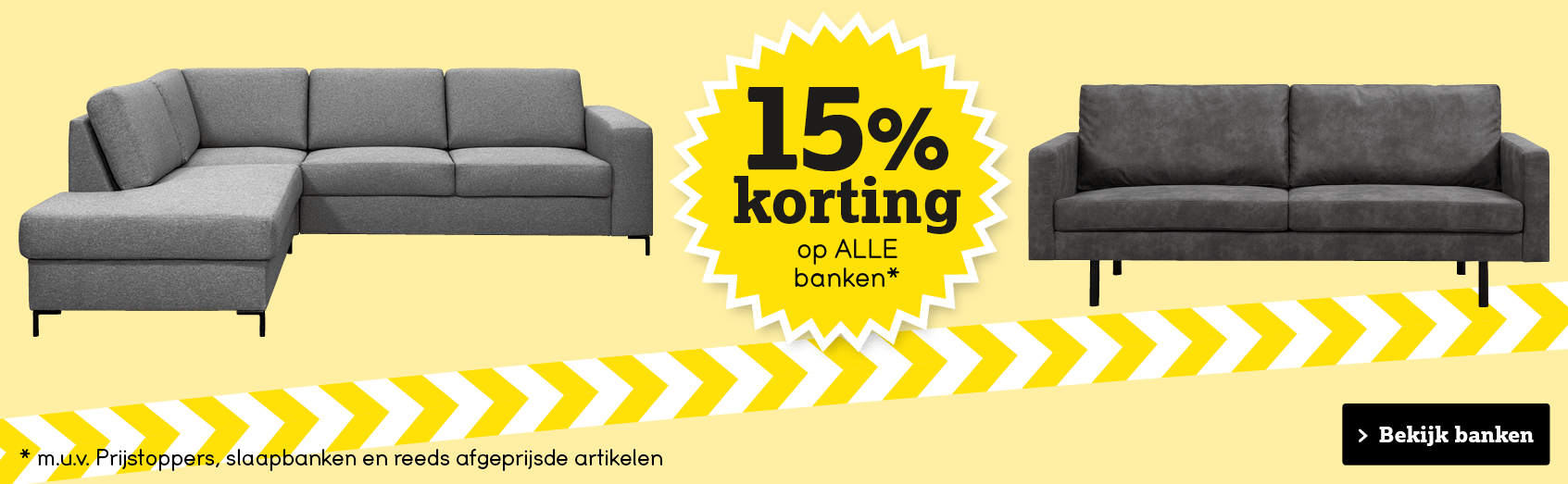 15% korting