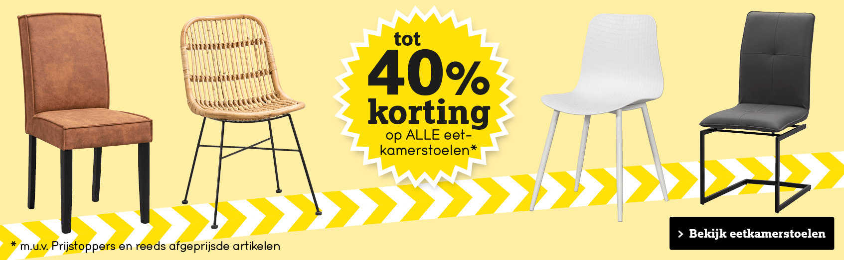 tot 40% korting