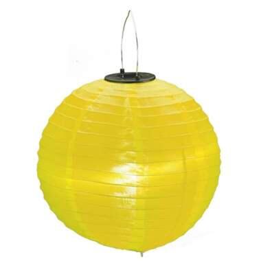 Lampion - solar tuinverlichting - geel - 30 cm product