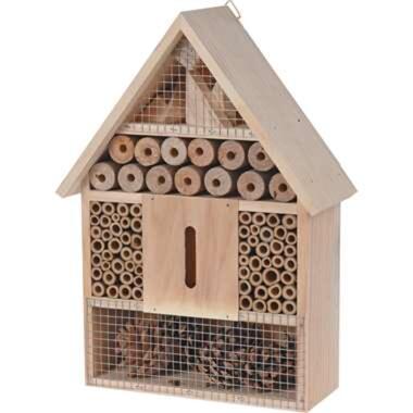 Insectenhotel - hout - 22 x 9 x 30 cm product