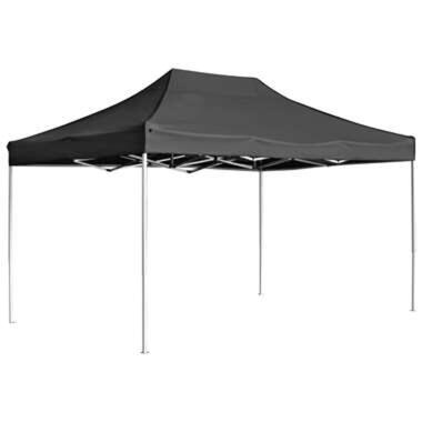 vidaXL Partytent professioneel inklapbaar 4,5x3 m aluminium antraciet product