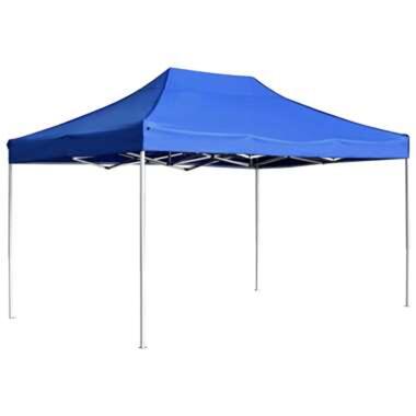 vidaXL Partytent professioneel inklapbaar 4,5x3 m aluminium blauw product