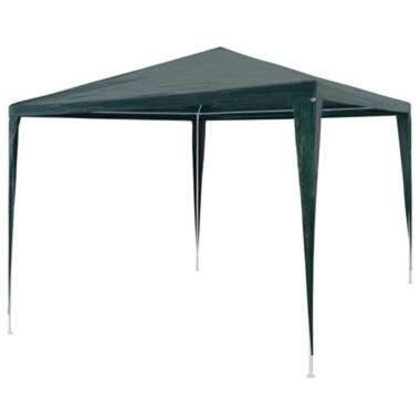 vidaXL - Partytent - Groen - Polyetheen - 3 x 3 m product