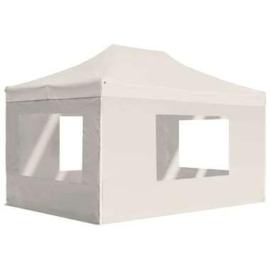 vidaXL - Partytent - Crème - Aluminium - 4.5 x 3 m product