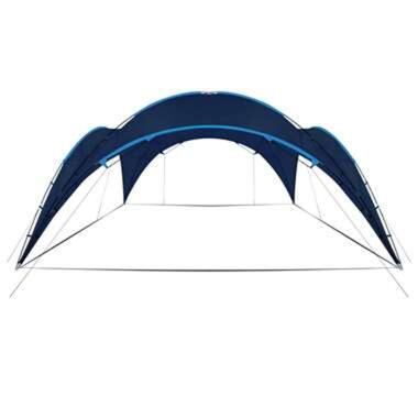 vidaXL Partytent boog 450x450x265 cm donkerblauw product