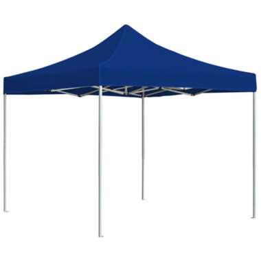 vidaXL Partytent professioneel inklapbaar 3x3 m aluminium blauw product