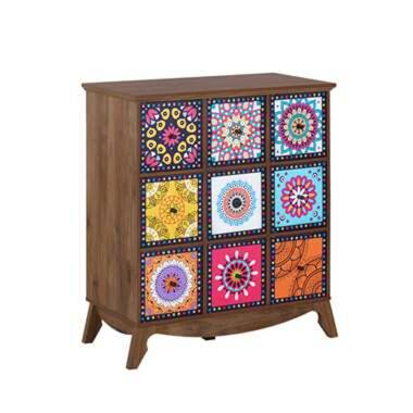 KUMA - Sideboard - Donkere houtkleur - MDF product