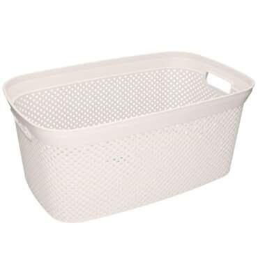 Wasmand - wit - 35 l - 54 x 34 x 23 cm product