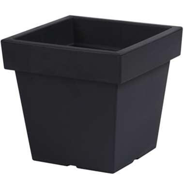 Prosperplast Plantenpot - vierkant - antraciet - 8 l - 24 cm product