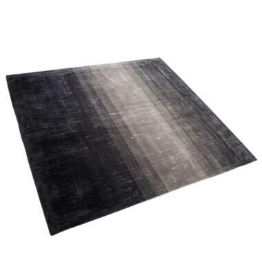 Beliani Laagpolig - ERCIS zwart viscose 200x200 cm product