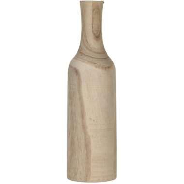 Mica Decorations Vaas - hout - bruin - 14 x 47 cm product
