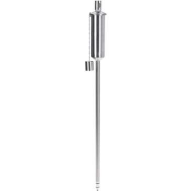Tuinfakkel - zilverkleurig - RVS - 115 cm product