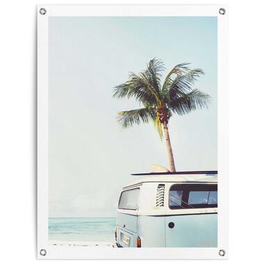 Tuinposter - Summer Vibe - 80x60 cm Canvas product