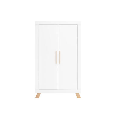Bopita Lisa 2-deurskast - Wit/Naturel product