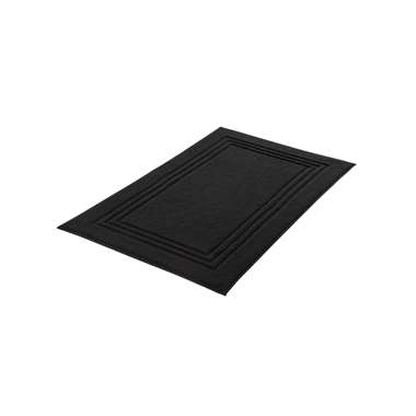 Kleine Wolke Badmat voorlegmat Lodge - zwart - 50x80cm product