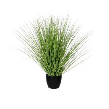 Kunstgras/grasplant kunstplant groen in pot H50 x D40 cm product