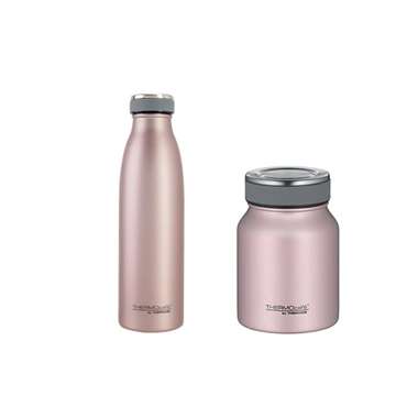 Thermos TC drinkfles + lunchpot - 50 cl - Old rose product