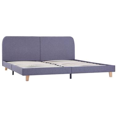 vidaXL Bedframe stof lichtgrijs 160x200 cm product