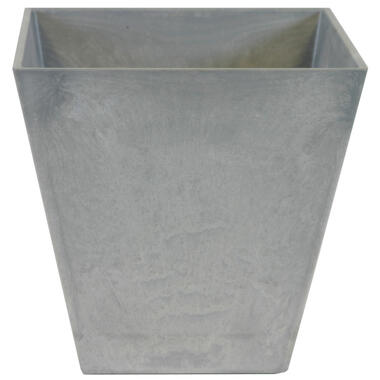Steege Plantenbak - vierkant - gerecycled kunststof - grijs - 15 cm product
