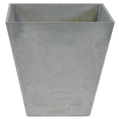 Steege Plantenbak - vierkant - gerecycled kunststof - grijs - 20 cm product