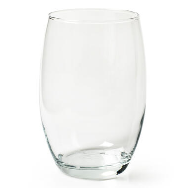 Bellatio design Vaas - glas - transparant - 14 x 20 cm product