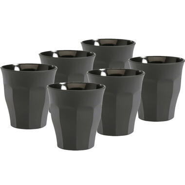 Duralex Espresso glazen Picardie - grijs - 6 stuks - 90 ml product