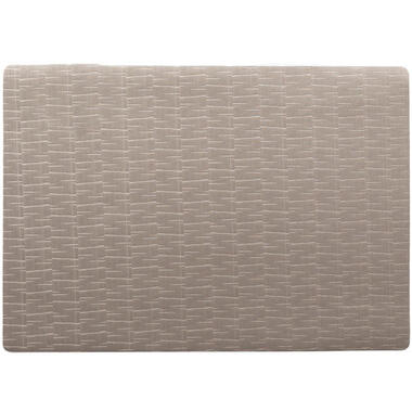 Wicotex Placemat - taupe - luxe - antislip - 43 x 30 cm product