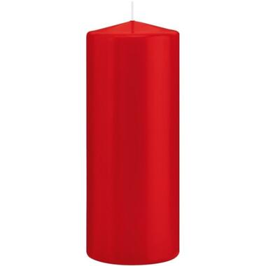 Trend Candles Stompkaarsen - rood - 119 branduren - 8 x 20 cm product