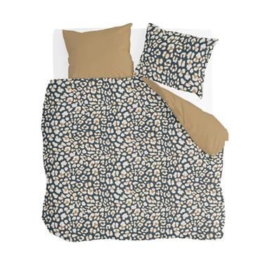 Byrklund - Dekbedovertrek Lazy Leopard - 200x220 cm - Okergeel product