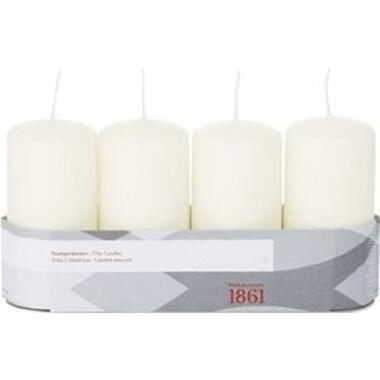 Trend Candles Stompkaarsen - 4 stuks - ivoor - 18 branduren product