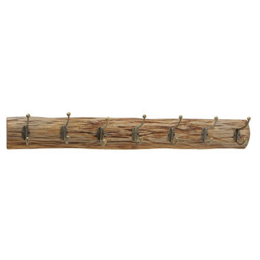 Deco by Boltze Kapstok - hout met staal - antiek look - 75 cm product
