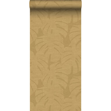 Origin Wallcoverings behang - tropische bladeren - okergeel - 50 x 900 cm product