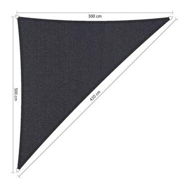 Shadow Comfort 90 graden driehoek 3x3x4,2m Carbon black product