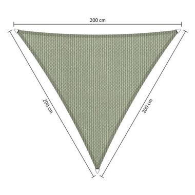 Shadow Comfort driehoek 2x2x2m Moonstone Green product