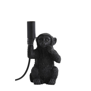 Tafellamp Monkey - Zwart - 13x12,5x23,5cm product