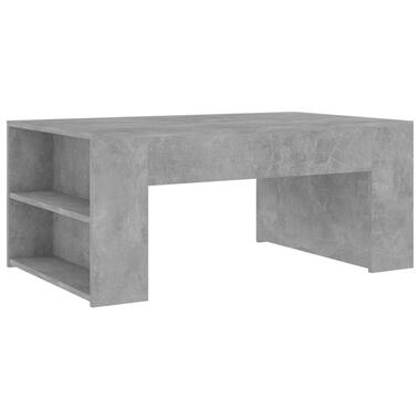 vidaXL Salontafel 100x60x42 cm spaanplaat betongrijs product