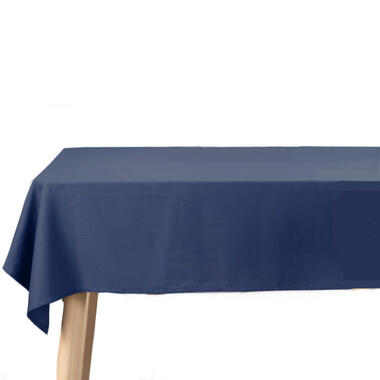 Wicotex Tafellaken - donkerblauw - katoen - 140 x 250 cm product