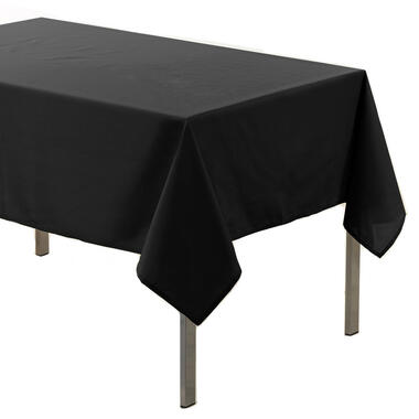 Wicotex Tafellaken - zwart - rechthoekig - polyester - 140 x 200 cm product