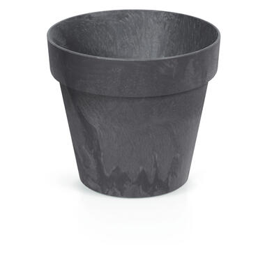 Prosperplast Plantenpot - antraciet - betonlook - kunststof - 20 cm product