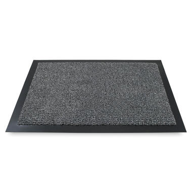 Sorx Deurmat - PVC - antraciet - rechthoekig - 60 x 90 cm product